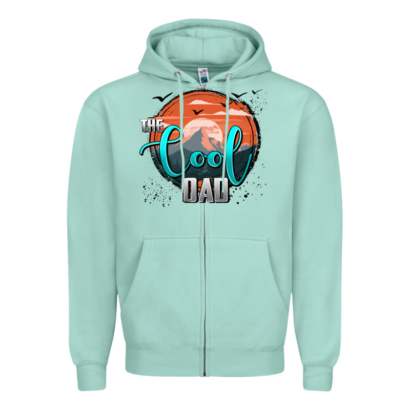 The Cool Dad Zipper Hoodie by AdoDesignShop | Teevron