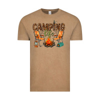 Vintage Coffee camping life Vintage Tee - texasbilliewilder