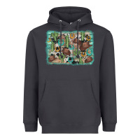 Smoke cactus cowboy hat background Heavyweight Hoodie - AdoDesignShop