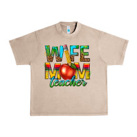 French Oak wife mom teacher Urban Heavy Tee - texasbilliewilder