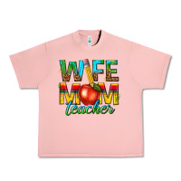 Salmon wife mom teacher Urban Heavy Tee - texasbilliewilder