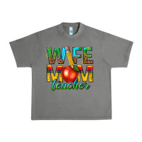 Tornado wife mom teacher Urban Heavy Tee - texasbilliewilder