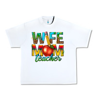 White wife mom teacher Urban Heavy Tee - texasbilliewilder