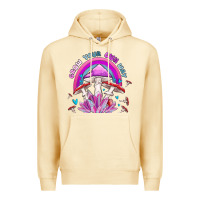 Grow Your Own Way Crystal And Mushroom Premium Hoodie | Teevron