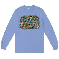 Colony Blue hot mom summer Long Sleeve Tee - SublimationCraftShop