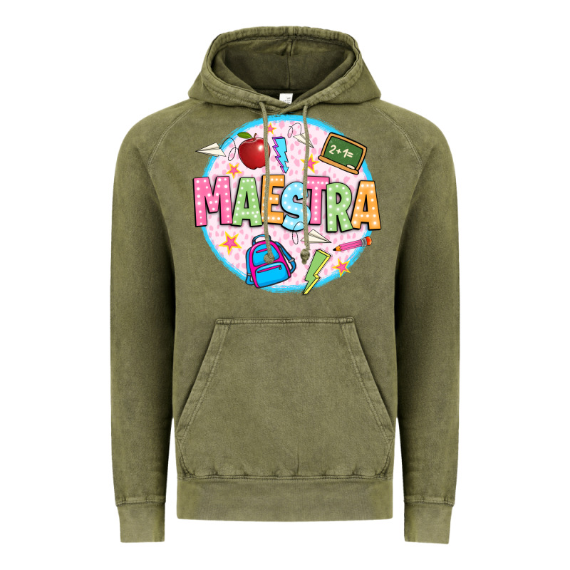 Maestra Vintage Hoodie by JahusDesignShop | Teevron