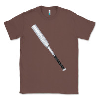 Chestnut white wooden softball bat Classic Tee - FaDigitalArtStudio