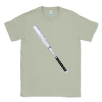 Matcha white wooden softball bat Classic Tee - FaDigitalArtStudio