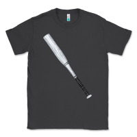 Smoke white wooden softball bat Classic Tee - FaDigitalArtStudio