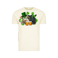 Vintage Arctic St. Patrick's Day Charolais And Black Angus Cows Vintage Tee - RanaPortraitStore