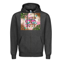 Charcoal Heather teacher of duty summer break Zipper Hoodie - AdoDesignShop