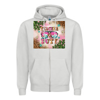 Dove Grey teacher of duty summer break Zipper Hoodie - AdoDesignShop