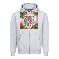 Heather Grey teacher of duty summer break Zipper Hoodie - AdoDesignShop