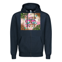 Navy teacher of duty summer break Zipper Hoodie - AdoDesignShop