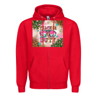 Red teacher of duty summer break Zipper Hoodie - AdoDesignShop