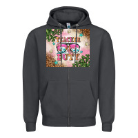 Smoke teacher of duty summer break Zipper Hoodie - AdoDesignShop