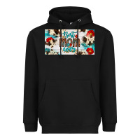 Black best mom ever license plate Heavyweight Hoodie - Artiststas