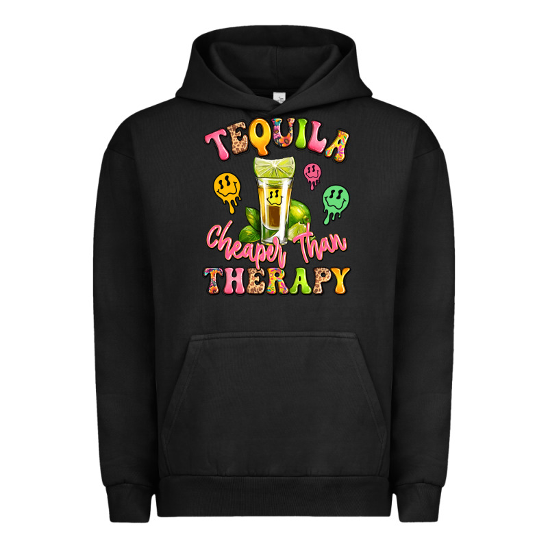 Tequila Cheaper Than Therapy Urban Hoodie by LillyAllenDesigns | Teevron