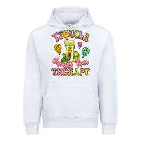 White tequila cheaper than therapy Urban Hoodie - LillyAllenDesigns