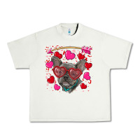 Pistachio valentine's day french bulldog puppy Urban Heavy Tee - RanaPortraitStore