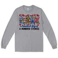 Heather Grey It's the guts and it's the glory a hundred stripes Long Sleeve Tee - Neo Western
