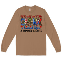Toasted Coconut It's the guts and it's the glory a hundred stripes Long Sleeve Tee - Neo Western