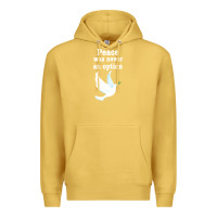 Antique Gold Peace Was Never An Option Premium Hoodie - Bettercallsaul