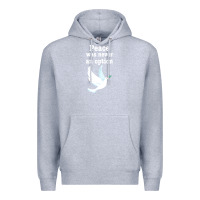Heather Grey Peace Was Never An Option Premium Hoodie - Bettercallsaul