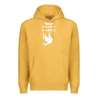 Mustard Peace Was Never An Option Premium Hoodie - Bettercallsaul