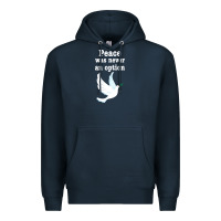 Navy Peace Was Never An Option Premium Hoodie - Bettercallsaul