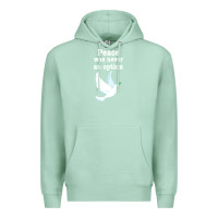 Seafoam Peace Was Never An Option Premium Hoodie - Bettercallsaul