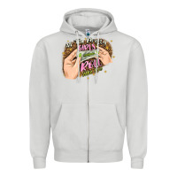 Dove Grey all the pretty girls roll like this Zipper Hoodie - JahusDesignShop