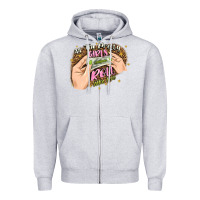 Heather Grey all the pretty girls roll like this Zipper Hoodie - JahusDesignShop