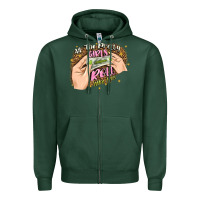 Sports Green all the pretty girls roll like this Zipper Hoodie - JahusDesignShop