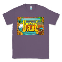 Lavender beach babe skinny metal can holder Classic Tee - HRA Design Shop