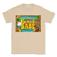 Mushroom beach babe skinny metal can holder Classic Tee - HRA Design Shop