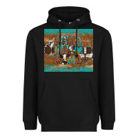Black mama mama mama Heavyweight Hoodie - Artiststas