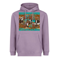 Lavender mama mama mama Heavyweight Hoodie - Artiststas