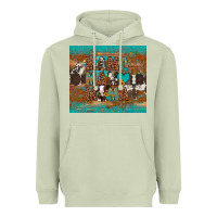Matcha mama mama mama Heavyweight Hoodie - Artiststas