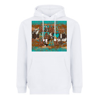 White mama mama mama Heavyweight Hoodie - Artiststas