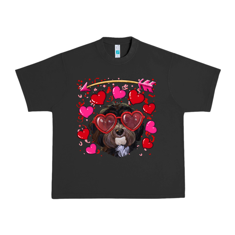 Valentine's Day Havanese Dog Urban Heavy Tee by RanaPortraitStore | Teevron