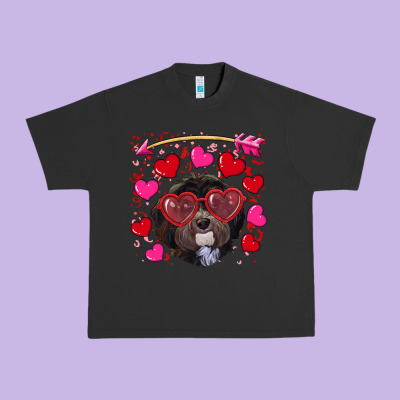 Urban Heavy Tee valentine's day havanese dog