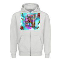 Dove Grey summer break and school Zipper Hoodie - AdoDesignShop
