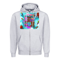 Heather Grey summer break and school Zipper Hoodie - AdoDesignShop