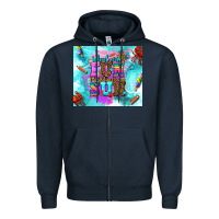Navy summer break and school Zipper Hoodie - AdoDesignShop