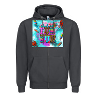 Smoke summer break and school Zipper Hoodie - AdoDesignShop