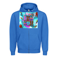 True Royal summer break and school Zipper Hoodie - AdoDesignShop