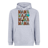 Heather Grey mama mama mama mama Heavyweight Hoodie - Artiststas