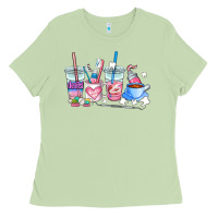 Matcha dentist coffee cups Ladies Tee - AdoDesignShop