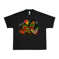Black juneteenth hearts Urban Heavy Tee - Zillion Design Studio